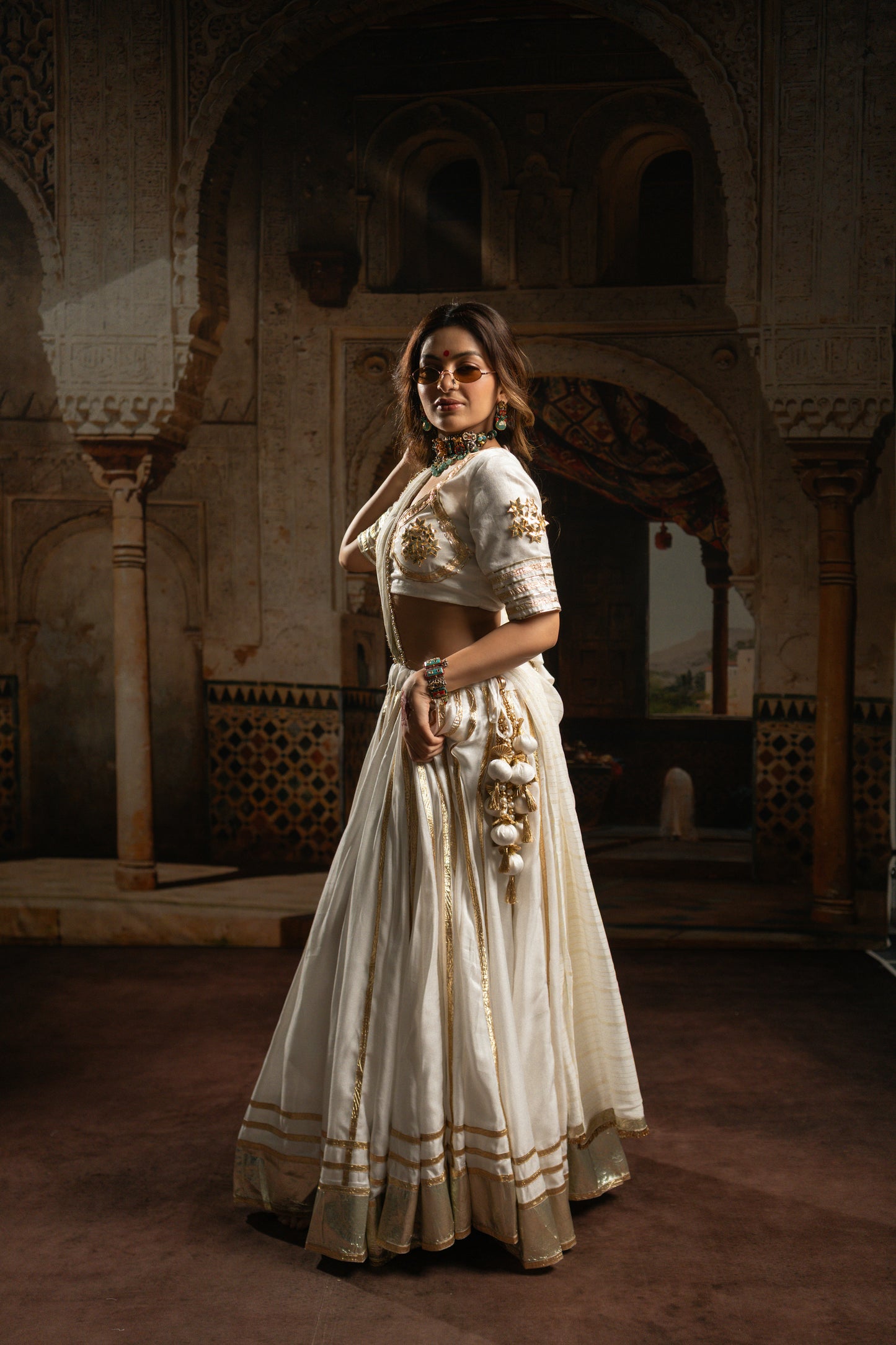 Pure White Chaniya Choli Set