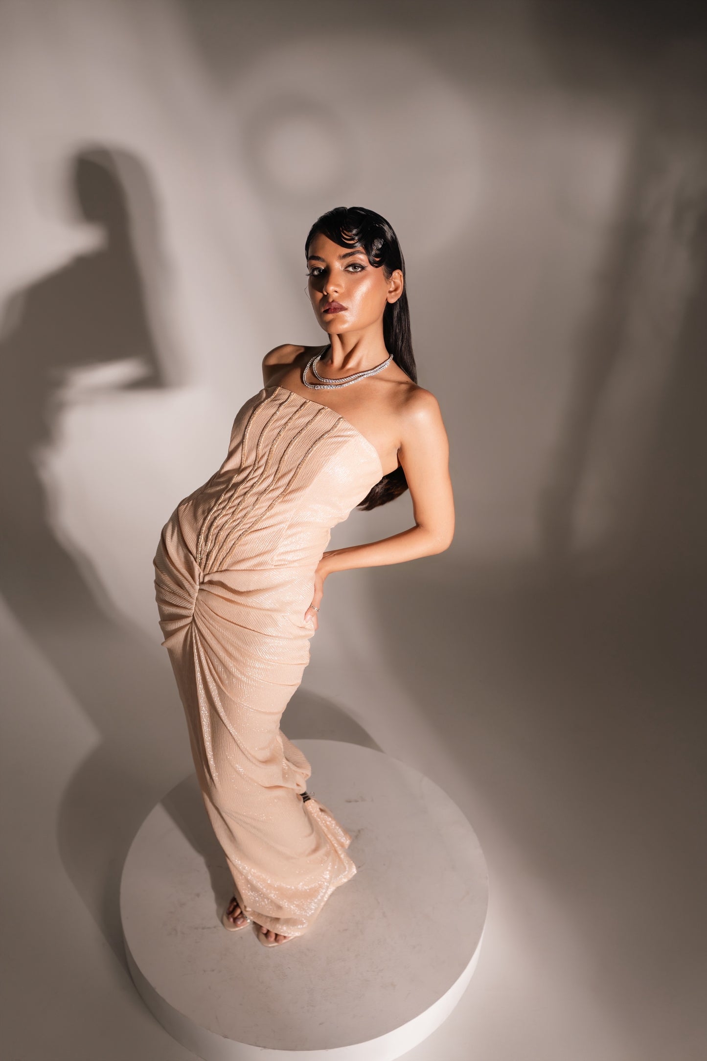 Shimmer Corset Dress
