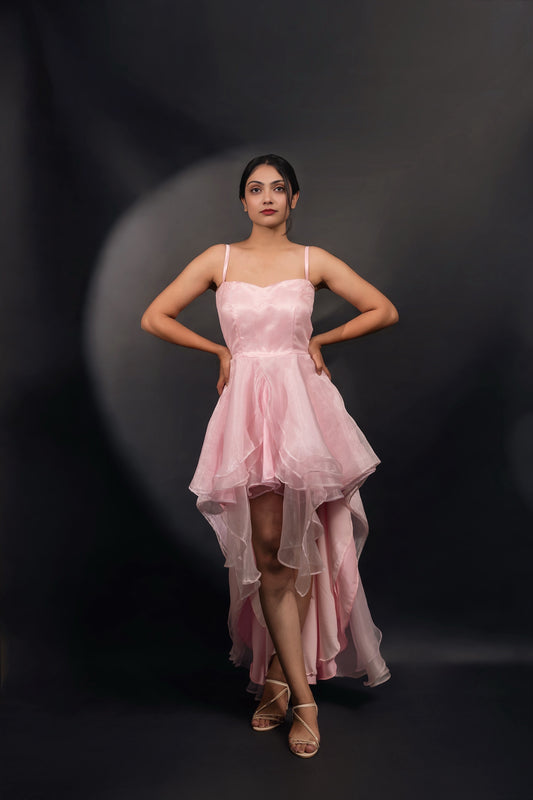 Pink Organza Dress