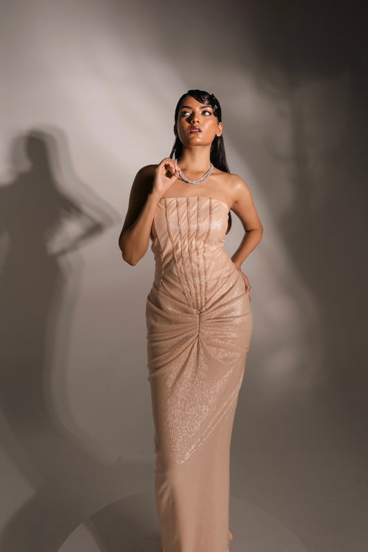 Shimmer Corset Dress