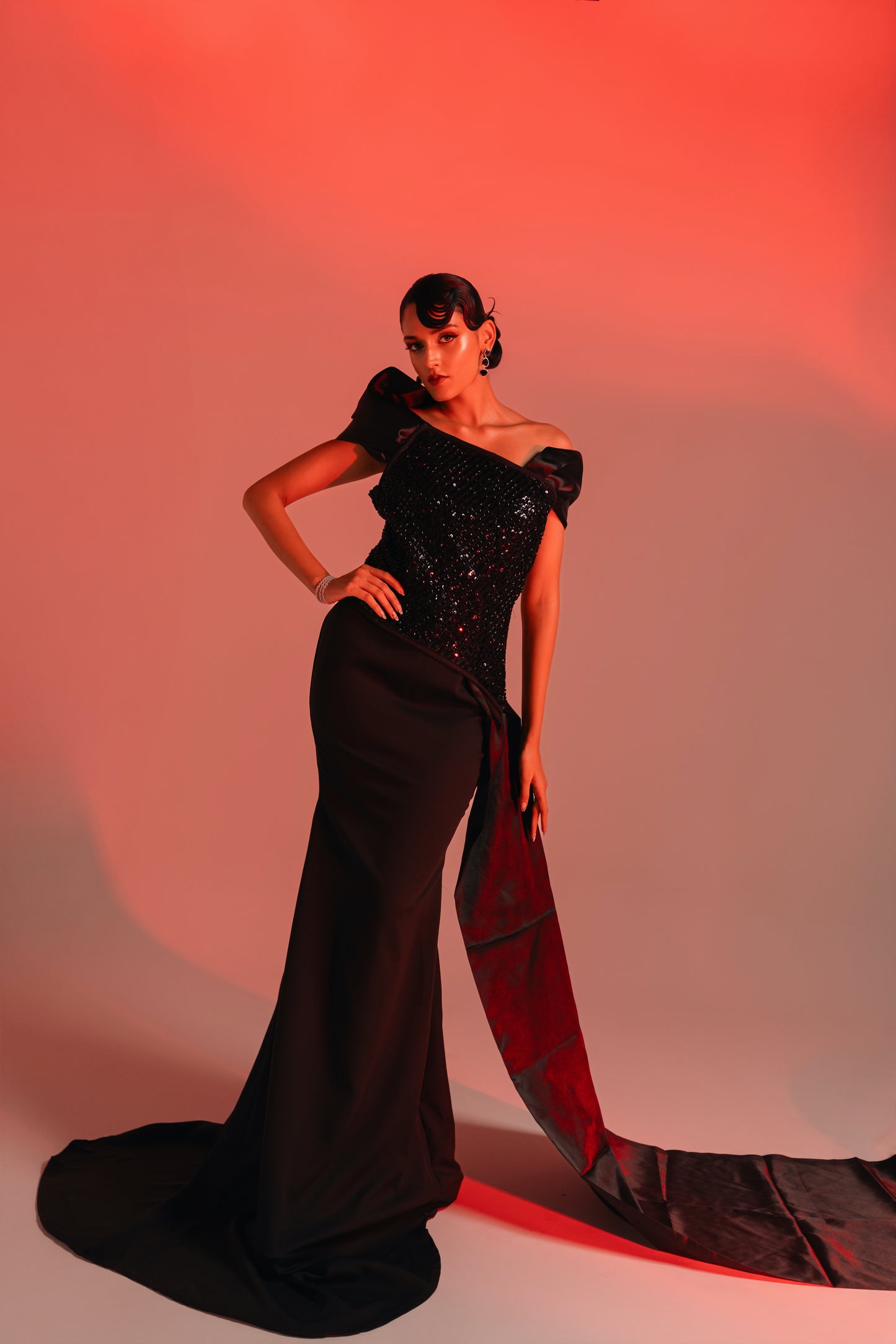 Black Embellished Set